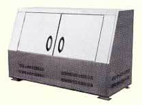 大型ステンレスゴミ箱/MB21U-1350TK