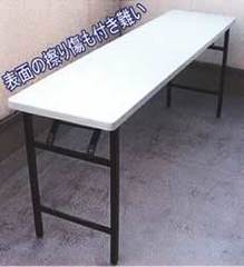 超省スペース折りたたみ軽量テーブル／M956-PT